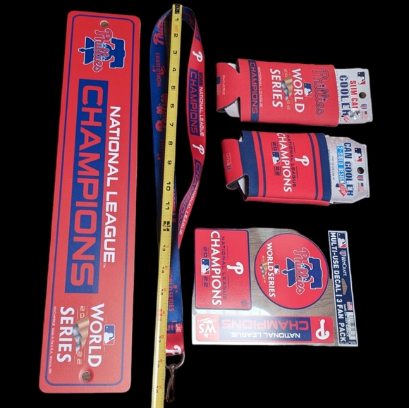Philadelphia Phillies 2022 National League Champions World Series Bundle… - Picture 9 of 10